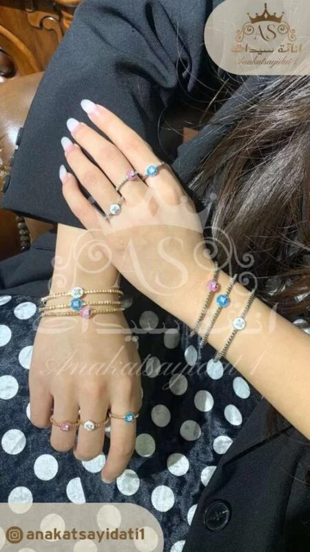 أساور حلق سلسلة في متجر أناقة سيدات للاكسسوارات في السعودية