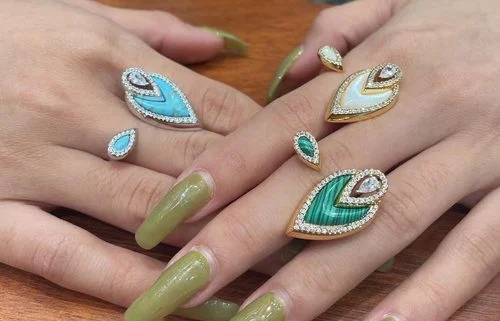 أساور حلق سلسلة في متجر أناقة سيدات للاكسسوارات في السعودية