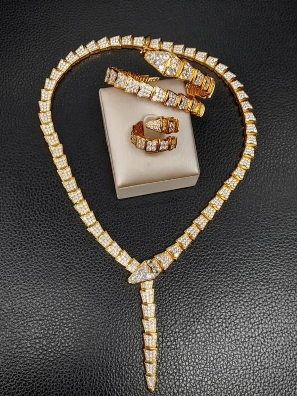 طقم سلسال واسوره وخاتم