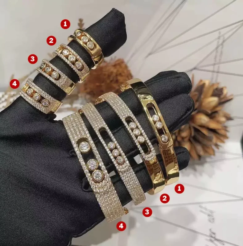 اسواره ستايل الدهب مرصعه زريكون