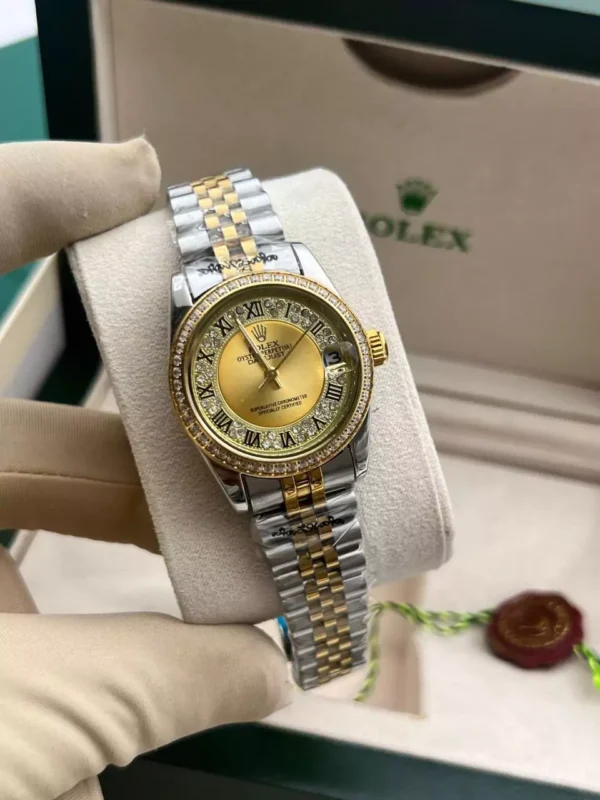 ساعة ROLEX ستايل ذهب سوبر هاي كوالتي عالي الجودة سيدات السعودية اكسسوارات
